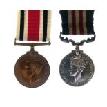 George VI for 'Bravery in the Field' Military Medal awarded to 6030704 Private GHT Archer of the