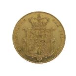 Gold Coin - George IV half sovereign, 1826 Condition: Coin shows some signs of handling and is a