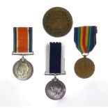 British Medal Group awarded to Petty Officer JN McArthur, who served on HMS Furious comprising: