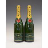 Two bottles Moet & Chandon Brut Imperial Champagne 1993 vintage (2) Condition: Levels and seal are