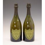 Two bottles Dom Perignon Brut Champagne 1993 vintage (2) Condition: Levels and seal is good, minor
