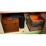 Records - Collection of late 20th Century LP's, easy listening, together with four cases of similar