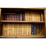 Books - Large quantity of leather bound books to include; The International Library of Famous