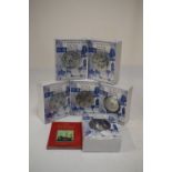Six boxed and sealed porcelain collectables 'Treasures of Tek Sing (Original Chinese Porcelain