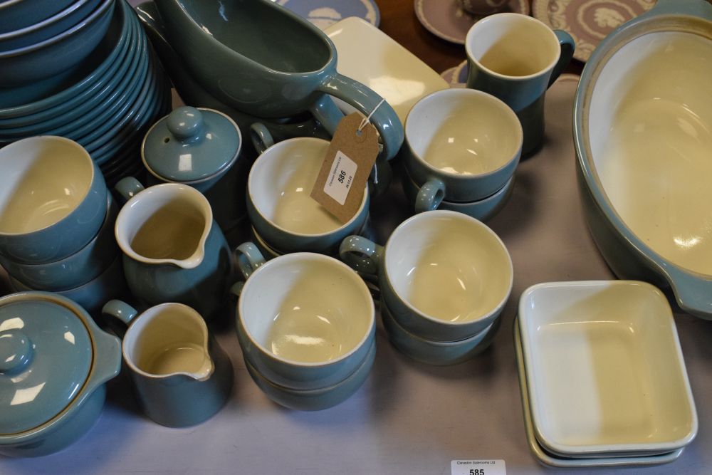 Large selection of Denby stoneware oven-to-tableware, tea and dinnerwares, etc - Image 4 of 6