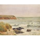 Frank Hewett - Watercolour - Kingsbridge, Devon, signed lower left, 28cm x 36cm, framed and glazed