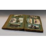 Postcards - Large album containing a good selection of early 20th Century postcards, mainly UK