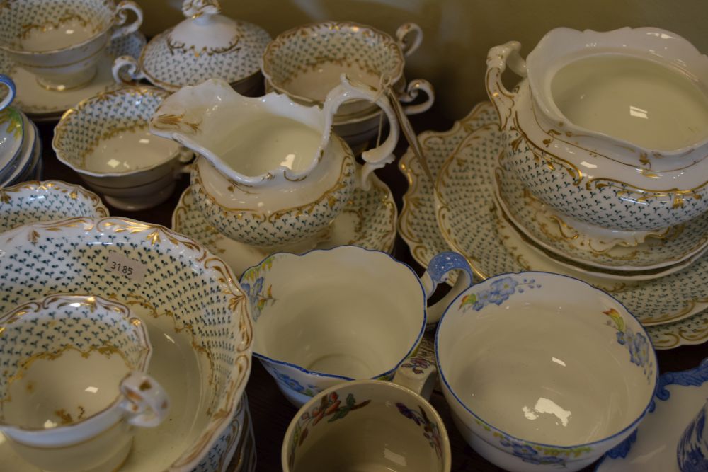 Quantity of Victorian tea ware and a Paragon transfer printed part tea set etc - Image 4 of 4