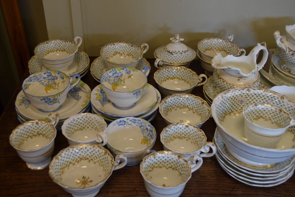 Quantity of Victorian tea ware and a Paragon transfer printed part tea set etc - Image 2 of 4