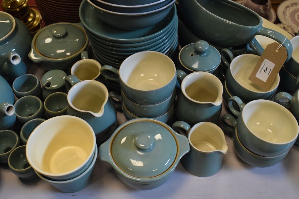 Large selection of Denby stoneware oven-to-tableware, tea and dinnerwares, etc - Image 3 of 6