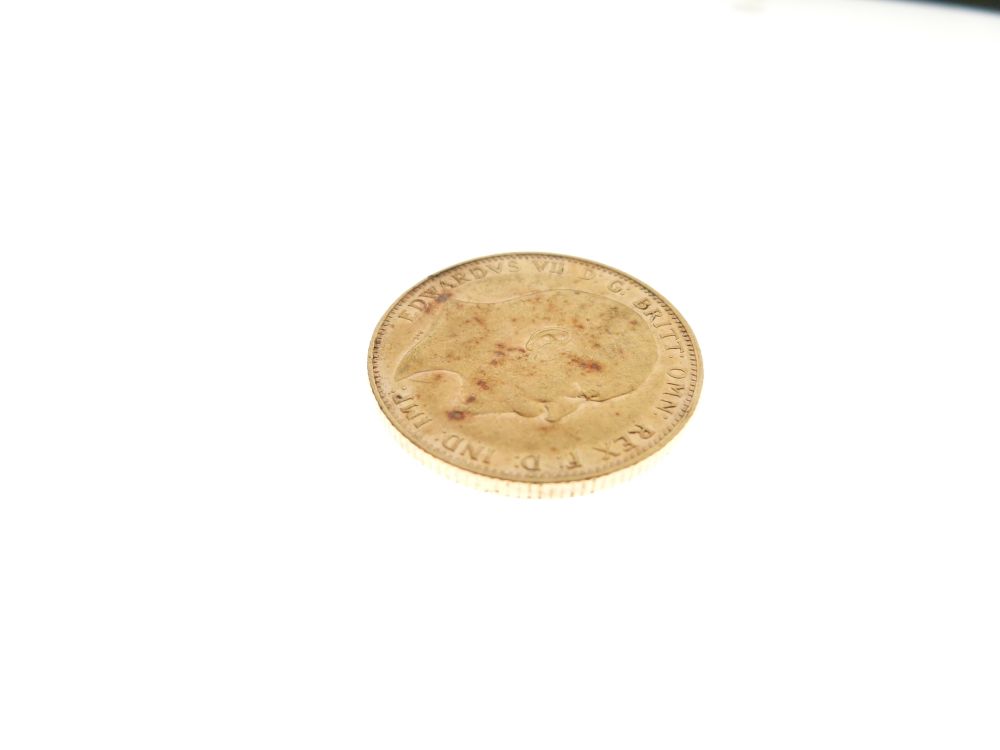 Gold Coin - Edward VII sovereign, 1902 - Image 3 of 3