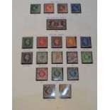 Stamps - Six large albums plus several smaller to include; Victorian Penny Reds (stuck down) to