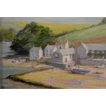 Regina Orchard (modern) - Five works to include scenes in Cornwall in both oils and watercolour,