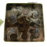 Quantity of mixed silver and other UK and World coins