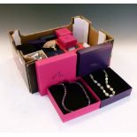 Large selection of mainly boxed costume jewellery to include Pia, Museum Selection etc