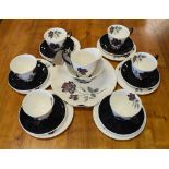 Royal Albert 'Masquerade' pattern tea ware