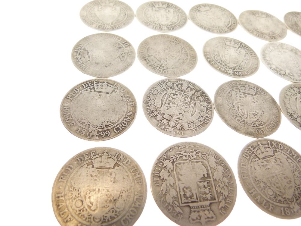 Coins - Twenty assorted Victorian Half Crowns, 8.3toz approx - Image 3 of 6