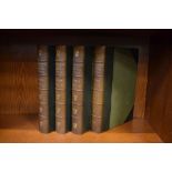Books - Four late 19th Century volumes of A Short History of the English People by J.R. Green M. A.