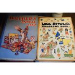 Books - Assorted groups of vintage 20th Century children's annuals to include Wilfred's Annual 1935,