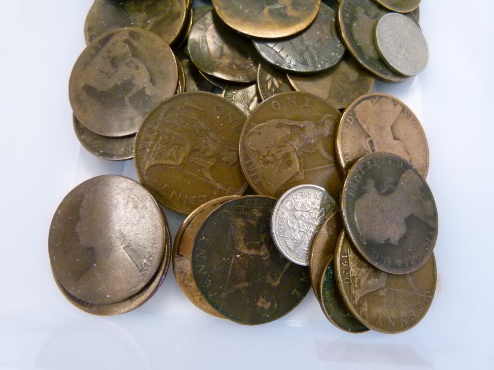 Coins - Assorted mainly 19th Century UK copper coinage, etc - Image 4 of 4