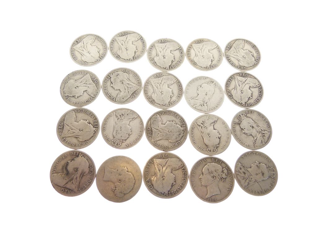 Coins - Twenty assorted Victorian Half Crowns, 8.3toz approx - Image 4 of 6