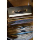 Large selection of assorted LP and 7" records