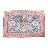 Indian 'William Morris' wool rug, with Arts & Crafts-style decoration, 154cm x 240cm