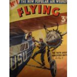 Books - Three volumes of Flying magazine for the years 1938 to 1939