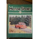 Books - Large collection of 1960's/70's motorsport magazines, together with four volumes of modern