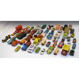 Assorted group of unboxed diecast model vehicles, brands to include Corgi Juniors, Polistil,