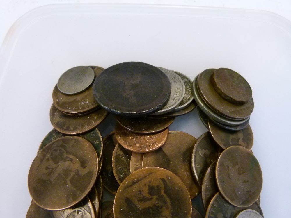 Coins - Assorted mainly 19th Century UK copper coinage, etc - Image 2 of 4