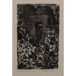 George Tute - Limited edition print - Monastery garden No.2/75, signed in pencil, 16cm x 10cm,