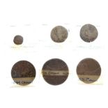 Group of various silver hammered coins to include; 1676 crown, 1696 crown Octave, Charles I