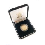 Gold Coin - Queen Elizabeth II sovereign, 1966