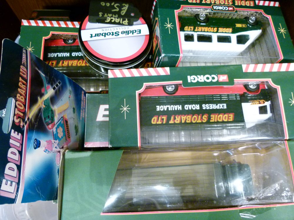 Quantity of Corgi Eddie Stobart Collection die-cast model trucks, all boxed