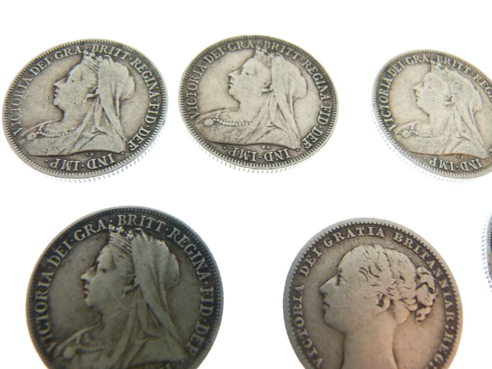 Coins - Group of mainly Victorian Shillings, together with two George IV Shillings (19) - Image 18 of 20