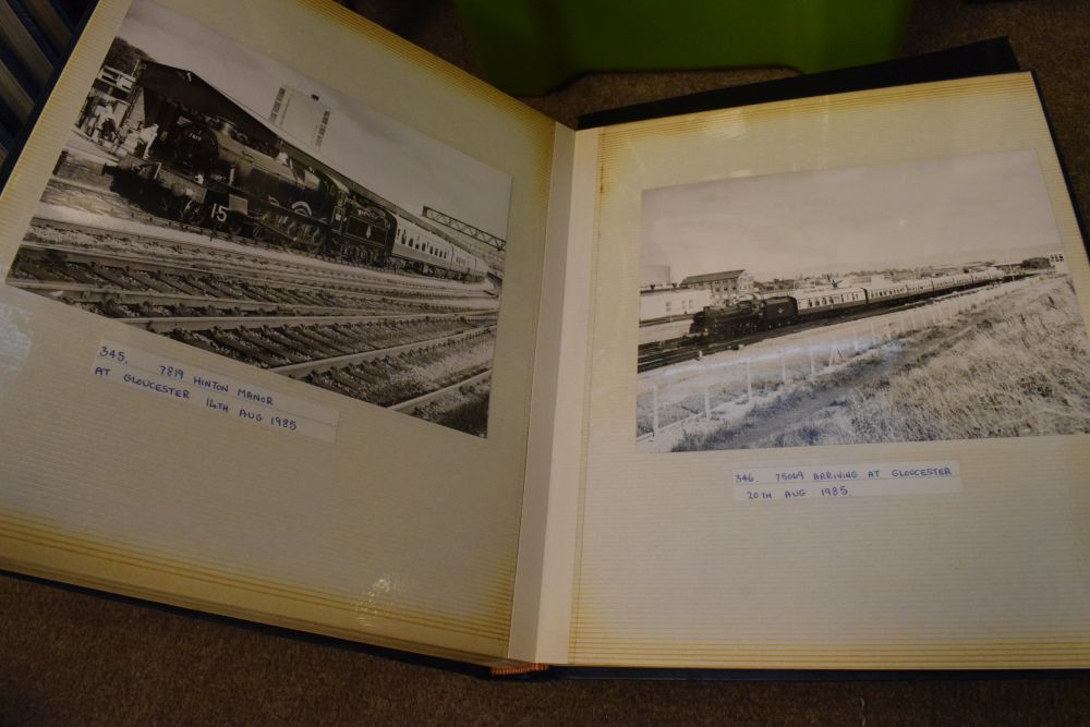 Railway Interest - Collection of 10 albums of mainly colour photographs of diesel and preserved - Image 6 of 20