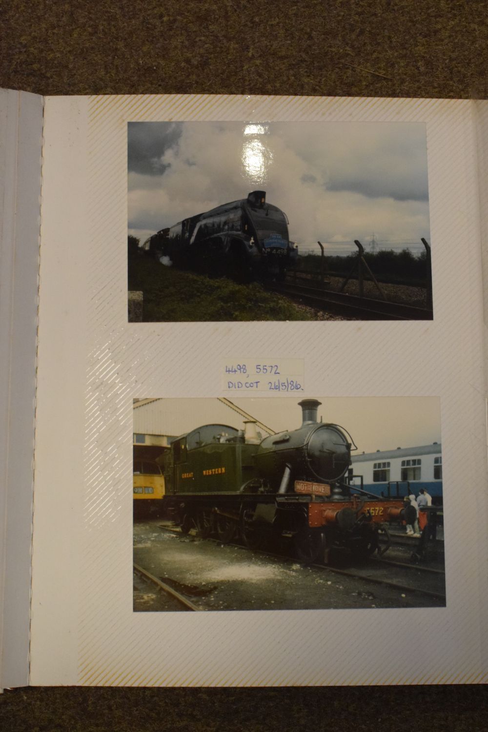 Railway Interest - Collection of 12 albums of mainly colour photographs of diesel and preserved - Image 2 of 22