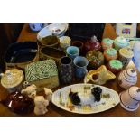 Large selection of Sylvac pottery, etc