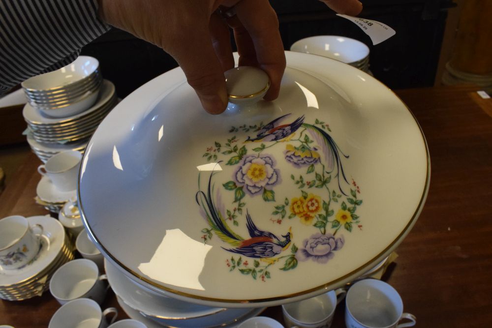 Extensive Limoges porcelain dinner and coffee service in the Royal Limoges pattern - Image 8 of 11