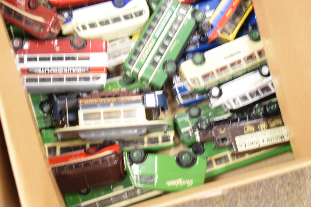 Large quantity of EFE Corgi, and others various branded die-cast model buses and coaches - Image 7 of 12
