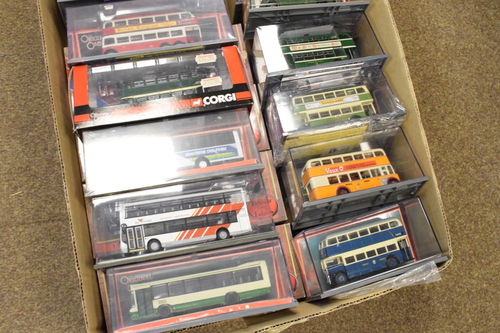 Quantity of Gilbow and Corgi 'The Original Omnibus Company' die-cast model buses and coaches, all - Image 6 of 6