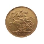 Gold Coin - Edward VII Sovereign 1903