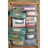 Quantity of Gilbow and Corgi 'The Original Omnibus Company' die-cast model buses and coaches, all