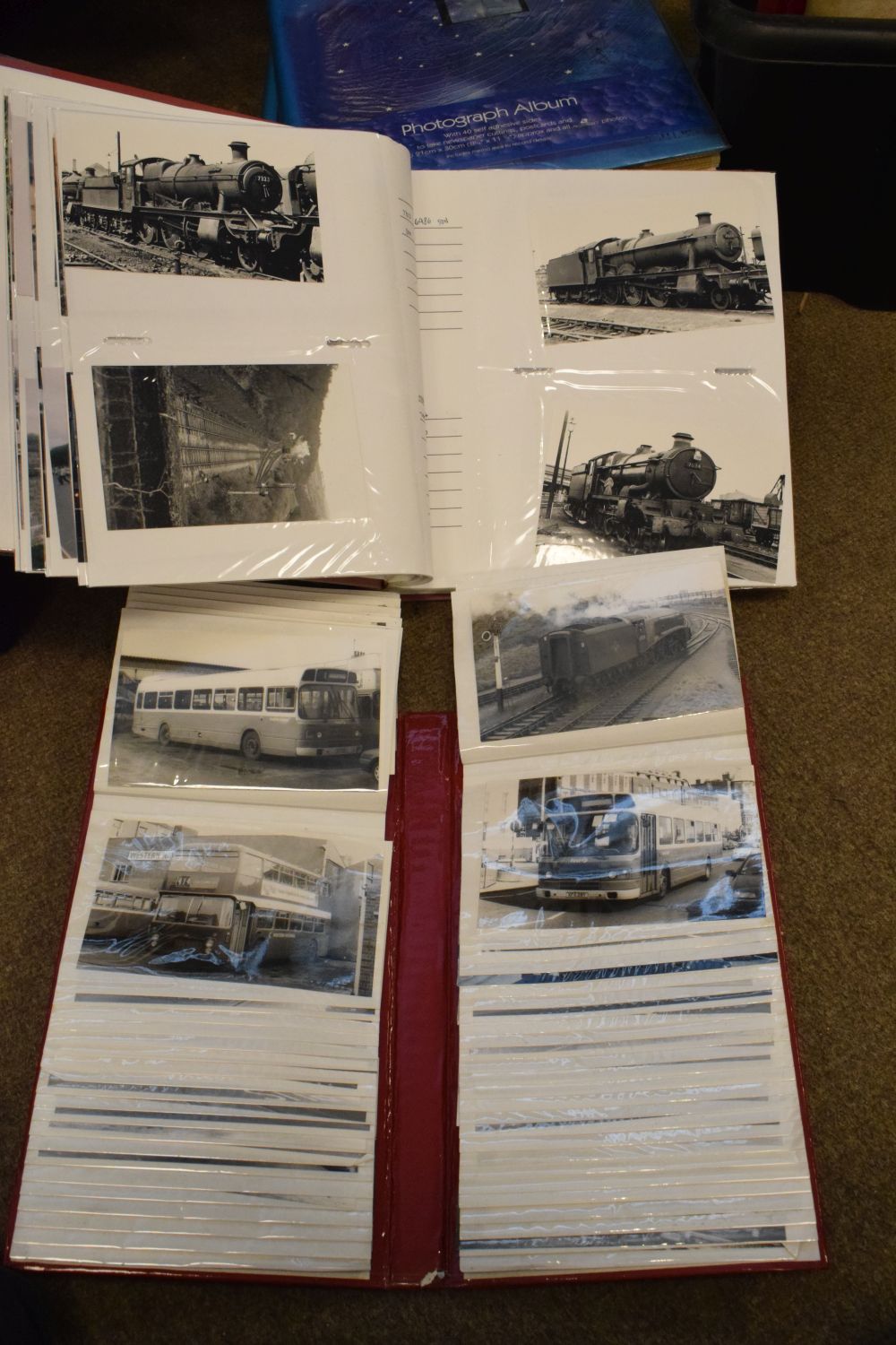 Collection of mainly mid to late 20th Century photographs and postcards of railway locomotives, - Image 8 of 10