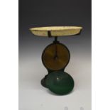 Salter market scale with hinged dial cover, 40.5cm high