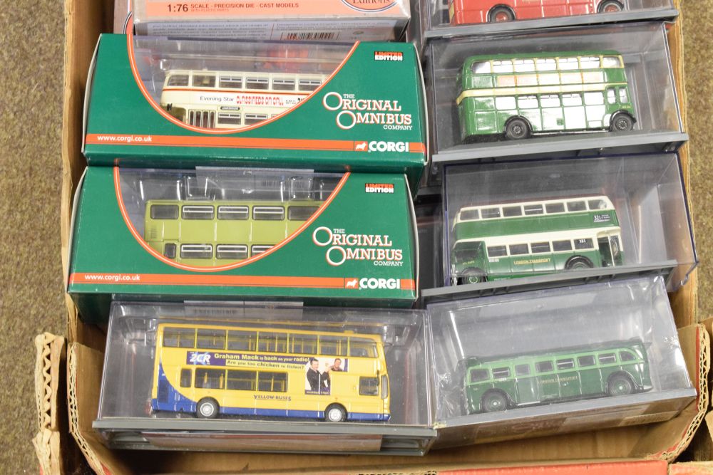 Quantity of Gilbow and Corgi 'The Original Omnibus Company' die-cast model buses and coaches, all - Image 7 of 8