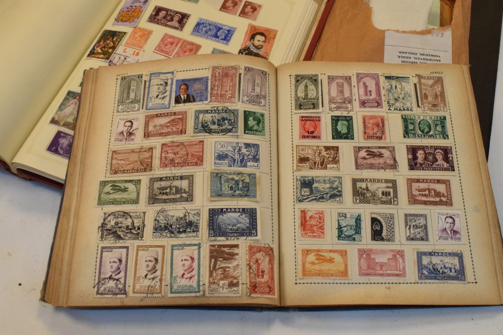 Stamps - Selection of UK and World in two albums, together with an envelope of loose stamps and an - Image 7 of 12