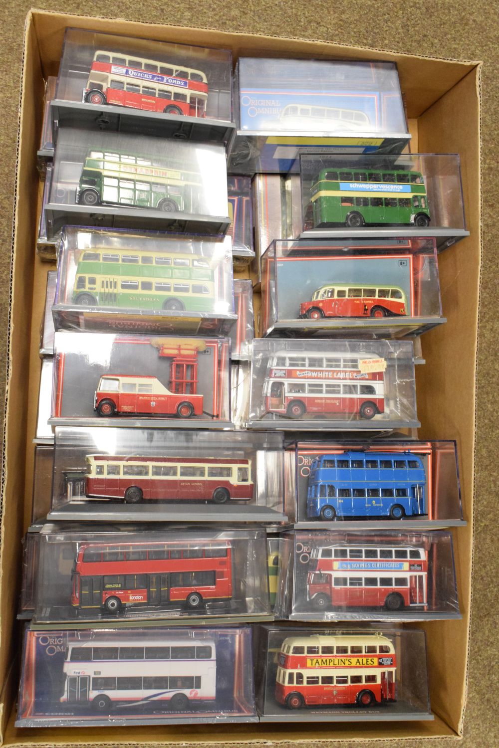 Quantity of Gilbow and Corgi 'The Original Omnibus Company' die-cast model buses and coaches, all - Image 2 of 8