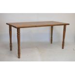 Ikea pine table, 155cm x 75cm x 74cm high